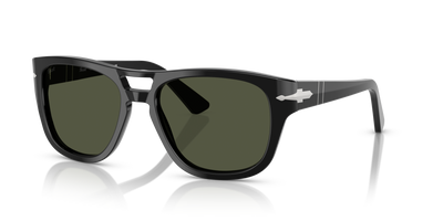 Persol PO3366S mit Schwarz Gestell und Grün Gläsern - Bild 1
