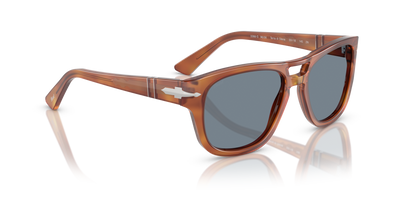 Persol PO3366S mit Terra Di Siena Gestell und Blau Gläsern - Bild 3