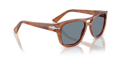Persol PO3366S con Montatura Terra di Siena e Lenti Blu - Immagine 3