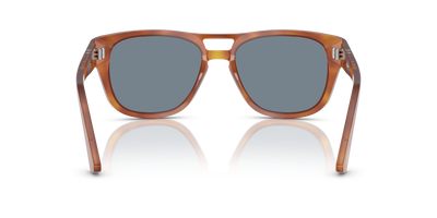 Persol PO3366S mit Terra Di Siena Gestell und Blau Gläsern - Bild 5