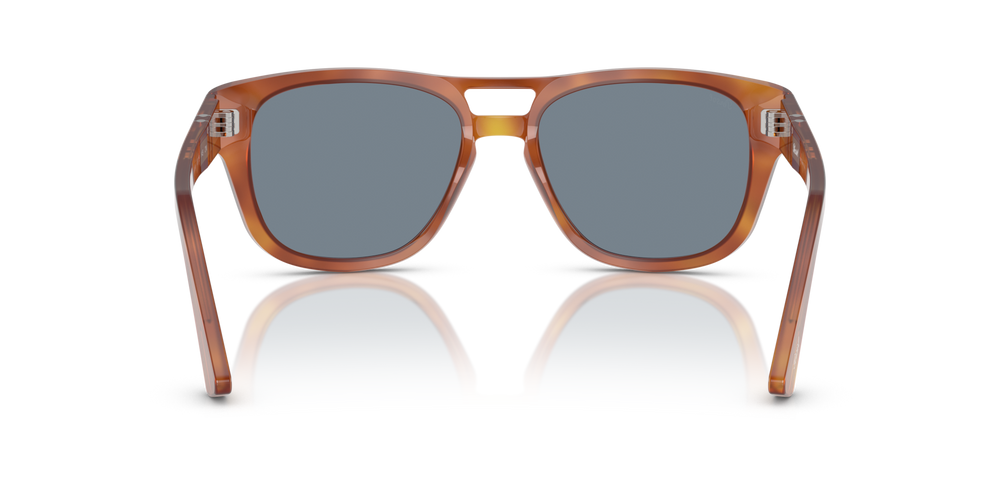 Persol PO3366S con Montatura Terra di Siena e Lenti Blu - Immagine 5