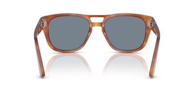 Persol PO3366S con Montatura Terra di Siena e Lenti Blu - Immagine 5