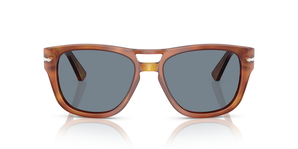 Persol PO3366S con Montatura Terra di Siena e Lenti Blu - Immagine 2