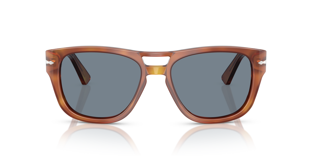 Persol PO3366S mit Terra Di Siena Gestell und Blau Gläsern - Bild 2