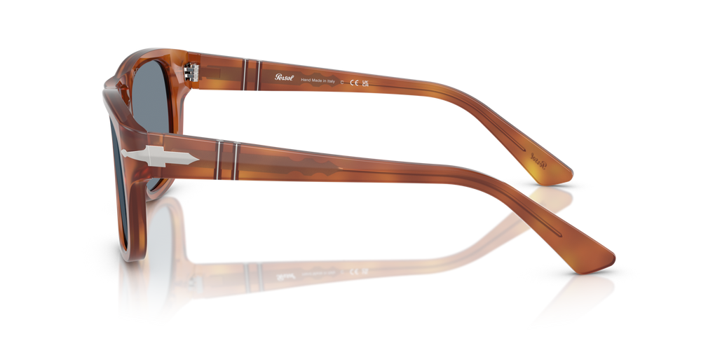 Persol PO3366S con Montatura Terra di Siena e Lenti Blu - Immagine 4