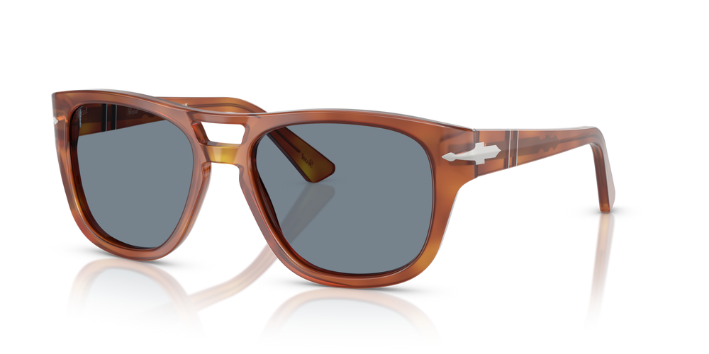 Persol PO3366S con Montatura Terra di Siena e Lenti Blu - Immagine 1
