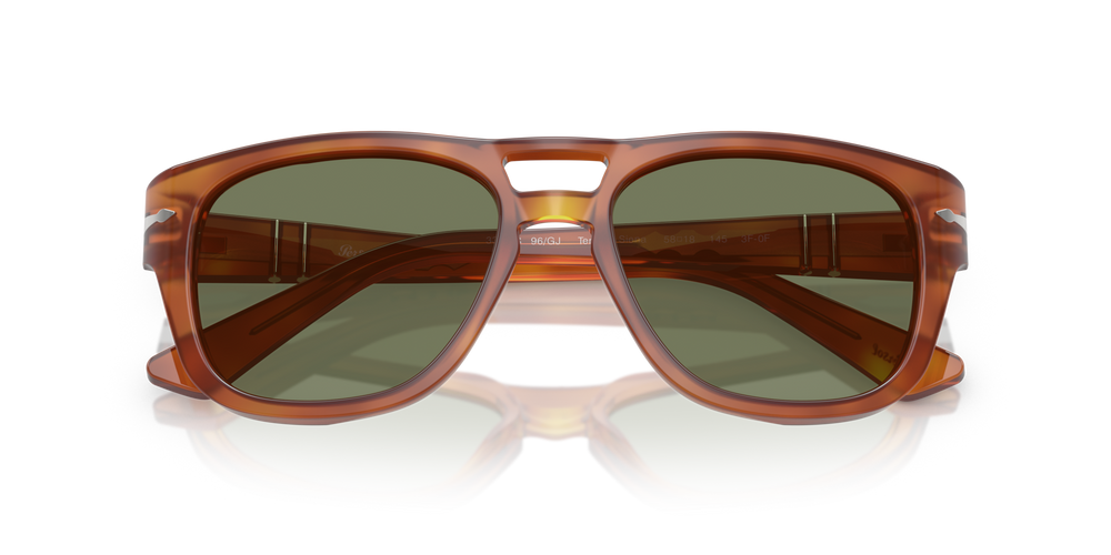 Persol PO3366S - Transitions® with Terra Di Siena Frame and Green Lenses - Image 6