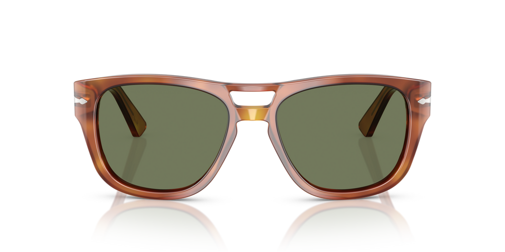 Persol PO3366S - Transitions® with Terra Di Siena Frame and Green Lenses - Image 8