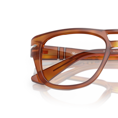 Persol PO3366S - Transitions® with Terra Di Siena Frame and Green Lenses – Variant Image