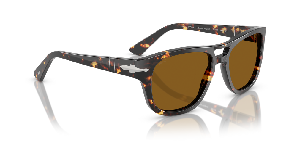 Persol PO3366S mit Tabacco Virginia Gestell und Braun Gläsern - Bild 3