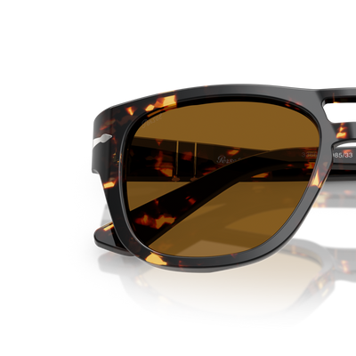Persol PO3366S with Tabacco Virginia Frame and Brown Lenses – Variant Image