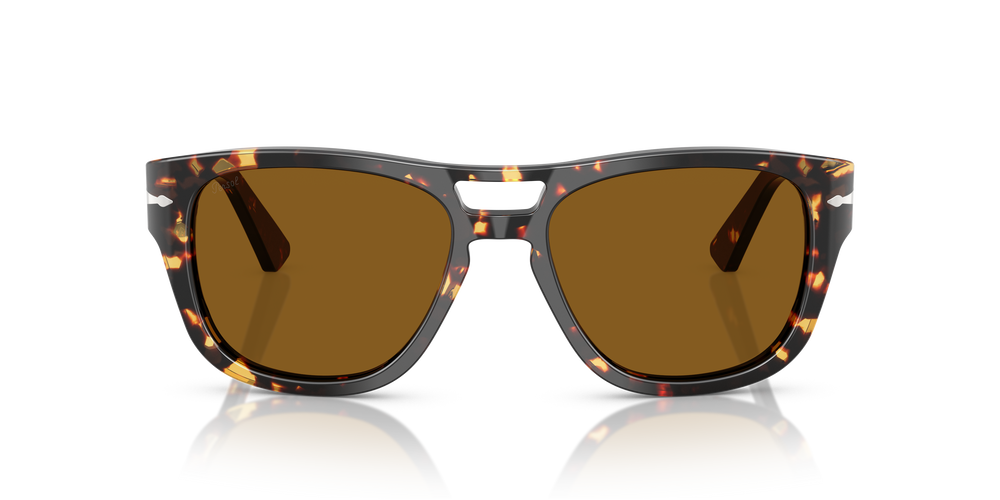 Persol PO3366S mit Tabacco Virginia Gestell und Braun Gläsern - Bild 2