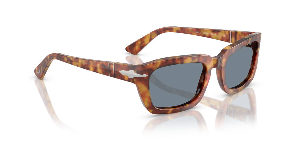 Persol PO3367S mit Braun Tortoise Gestell und Blau Gläsern - Bild 3