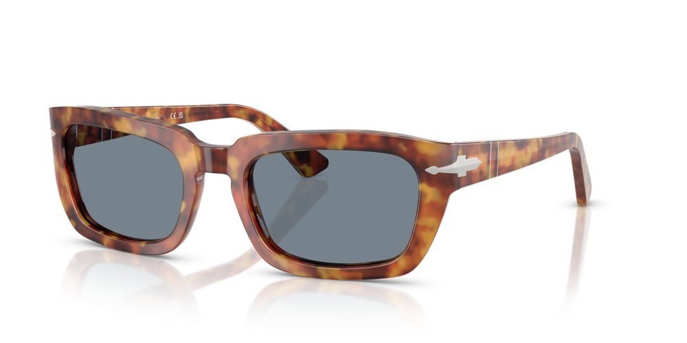 Persol PO3367S con Montura Carey Marrón y Lentes Azul - Imagen 1