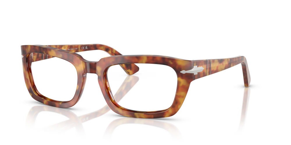 Persol PO3367S - Transitions® avec Monture Marron Écaille de tortue et Verres Vert - Image 1