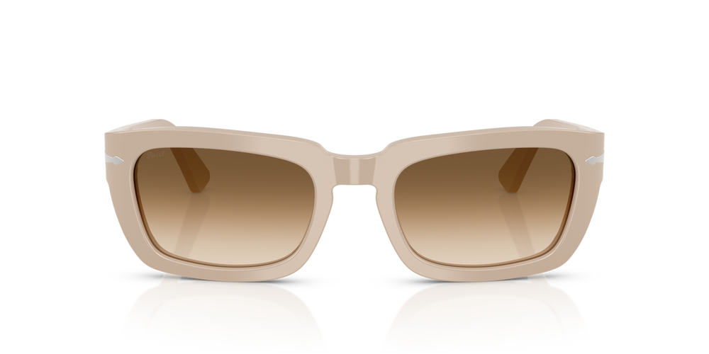 Persol PO3367S with Solid Beige Frame and Brown Lenses - Image 2