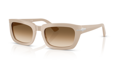 Persol PO3367S with Solid Beige Frame and Brown Lenses - Image 1