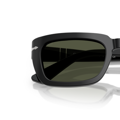 Persol PO3367S with Black Frame and Green Lenses – Variant Image