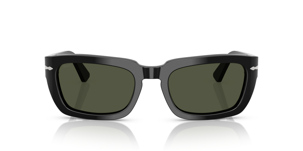 Persol PO3367S con Montatura Nero e Lenti Verde - Immagine 2