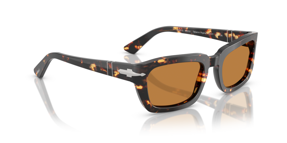 Persol PO3367S mit Tabacco Virginia Gestell und Gelb Gläsern - Bild 3