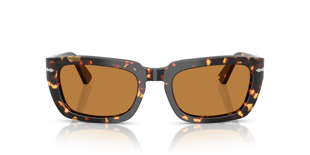 Persol PO3367S with Tabacco Virginia Frame and Yellow Lenses - Image 2