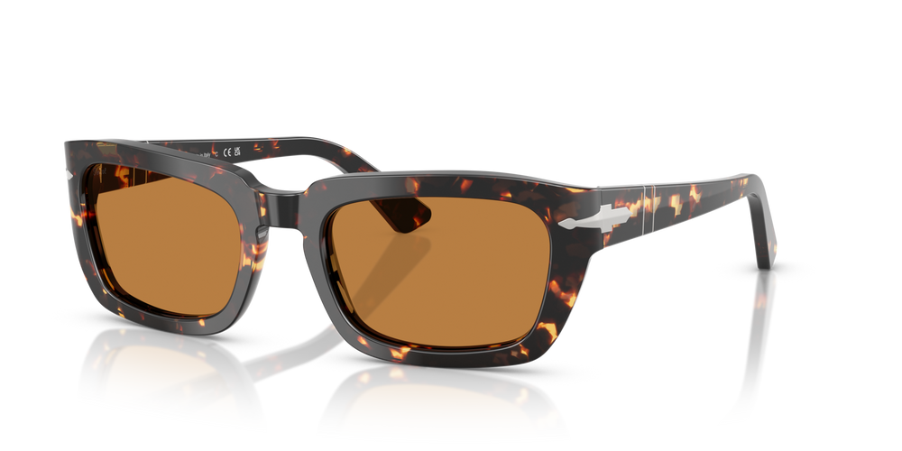 Persol PO3367S with Tabacco Virginia Frame and Yellow Lenses - Image 1