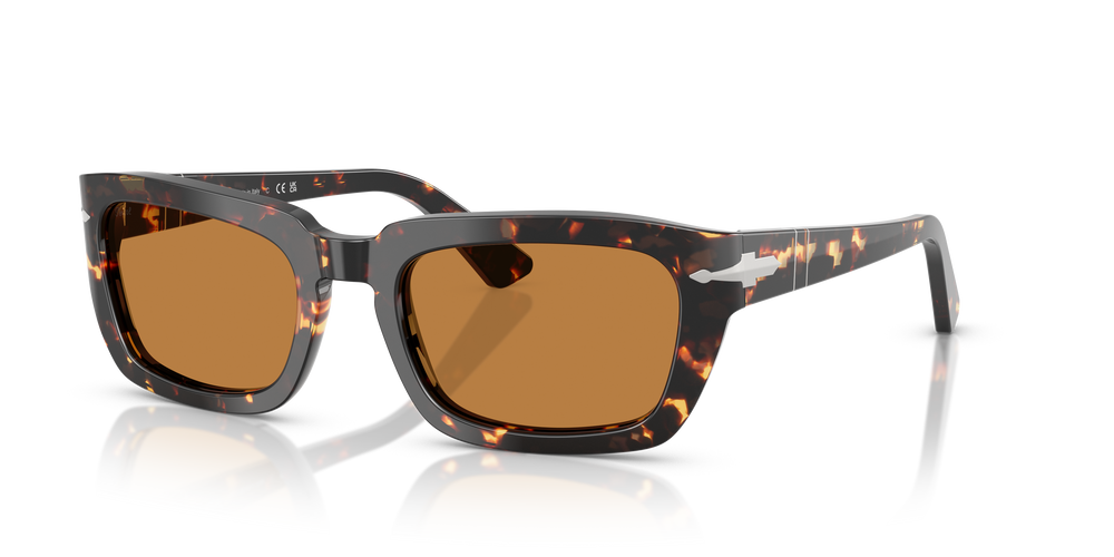 Persol PO3367S with Tabacco Virginia Frame and Yellow Lenses - Image 1