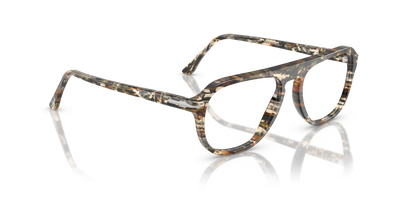 Persol PO3368V with Amber Brown/Pirate Black Frame - Image 3