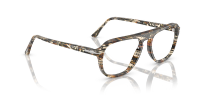Persol PO3368V with Amber Brown/Pirate Black Frame - Image 3