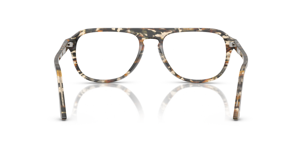 Persol PO3368V mit Gestell Amber Brown/Pirate Black - Bild 5
