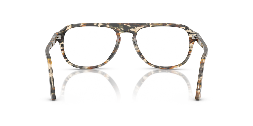 Persol PO3368V with Amber Brown/Pirate Black Frame - Image 5