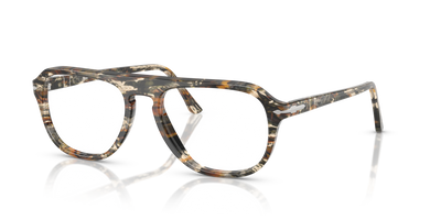 Persol PO3368V with Amber Brown/Pirate Black Frame - Image 1