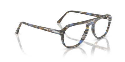 Persol PO3368V with Frost Grey/Nautical Blue Frame - Image 3