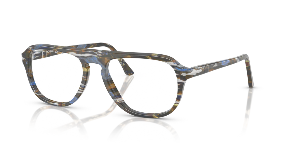 Persol PO3368V with Frost Grey/Nautical Blue Frame - Image 1