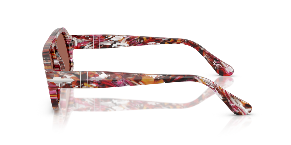 Persol PO3369S with Cyclamen/Khaki Frame and Brown Lenses - Image 4