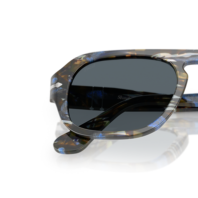 Persol PO3369S with Frost Grey/Nautical Blue Frame and Blue Lenses – Variant Image