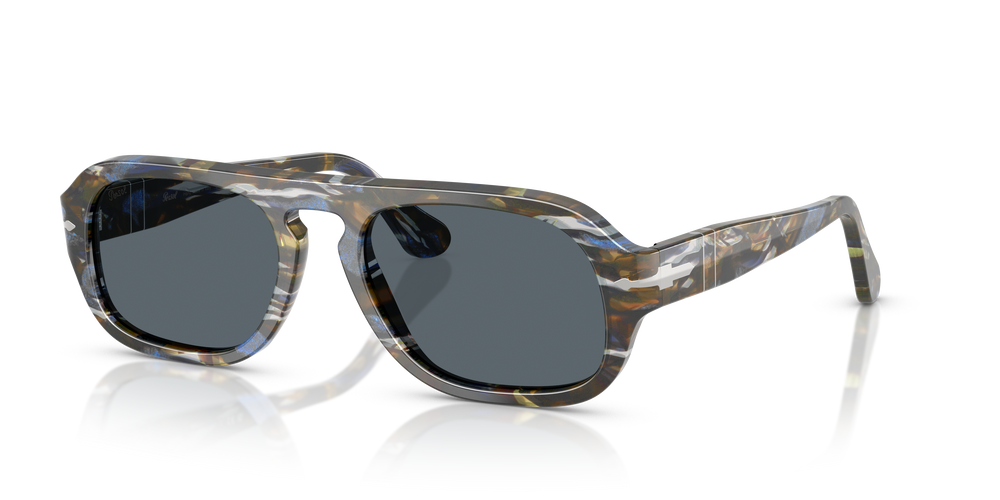 Persol PO3369S mit Frost Grey/Nautical Blue Gestell und Blau Gläsern - Bild 1