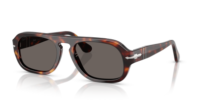 Persol PO3369S mit Havana Gestell und Grau Gläsern - Bild 1