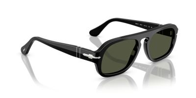 Persol PO3369S with Black Frame and Green Lenses - Image 3