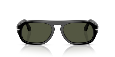 Persol PO3369S with Black Frame and Green Lenses - Image 2