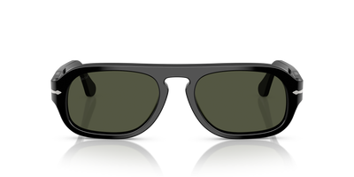 Persol PO3369S con Montatura Nero e Lenti Verde - Immagine 2