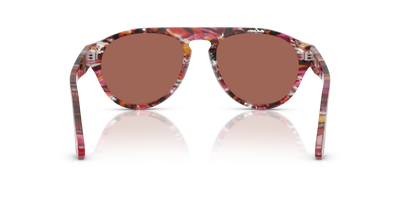 Persol PO3370S with Cyclamen/Khaki Frame and Brown Lenses - Image 5
