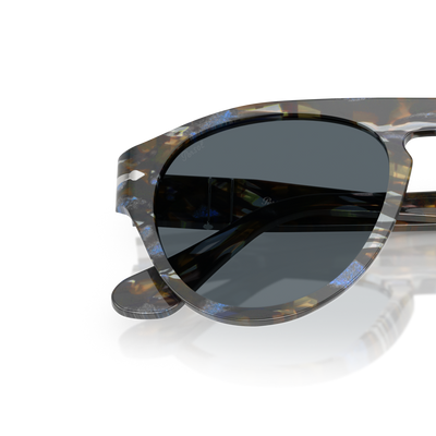 Persol PO3370S with Frost Grey/Nautical Blue Frame and Blue Lenses – Variant Image