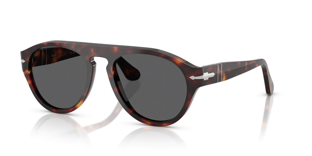 Persol PO3370S with Havana Frame and Grey Lenses - Image 1