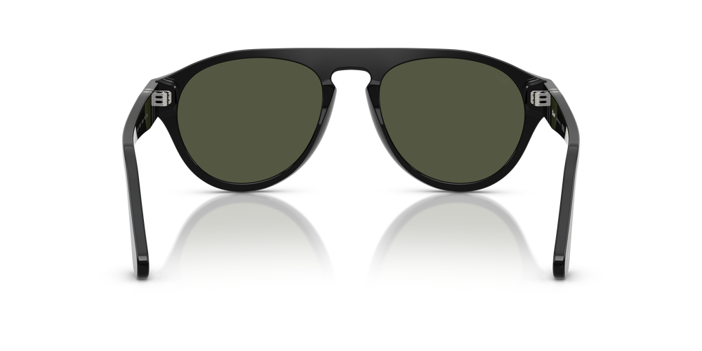 Persol PO3370S con Montatura Nero e Lenti Verde - Immagine 5