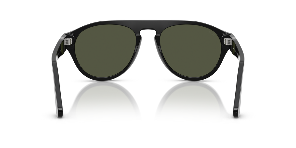 Persol PO3370S with Black Frame and Green Lenses - Image 5