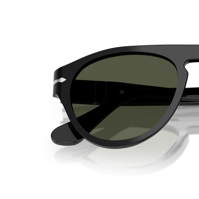 Persol PO3370S with Black Frame and Green Lenses – Variant Image