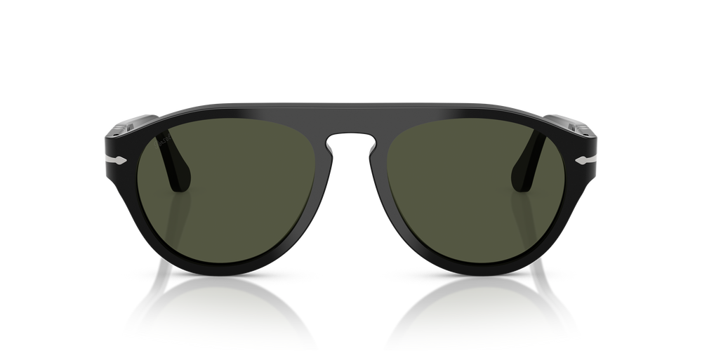 Persol PO3370S con Montatura Nero e Lenti Verde - Immagine 2