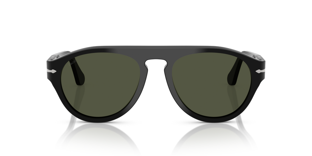 Persol PO3370S with Black Frame and Green Lenses - Image 2