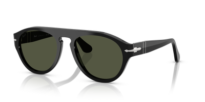 Persol PO3370S con Montatura Nero e Lenti Verde - Immagine 1